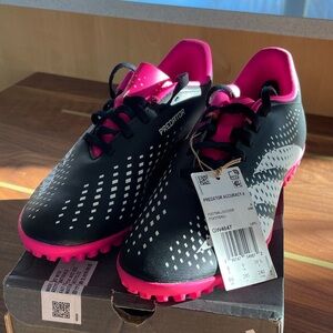 adidas Black and Pink Athletic Shoes